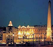 Hotel de Crillon and Place de la Concorde