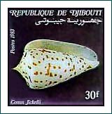 30-Franc Djibouti postage stamp