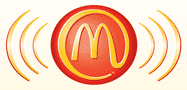 McDonald's wi-fi logo.