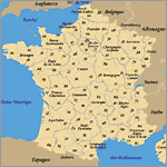 France administrative map (in French) thumbnail image