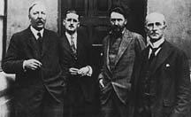 Ford Madox Ford, James Joyce, Ezra Pound & John Quinn