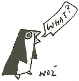 A penguin asks what?
