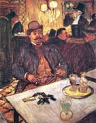 M. Boileau Au Cafe (Toulouse-Lautrec)