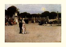 In Luxembourg Gardens, by John Singer Sargent