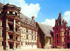 Courtyard of Chateau de Blois