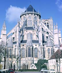 Cathedral of Saint Etienne, rear view
