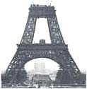 Eiffel Tower under construction, July 1888