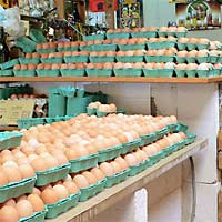Egg counter, place d'Aligre